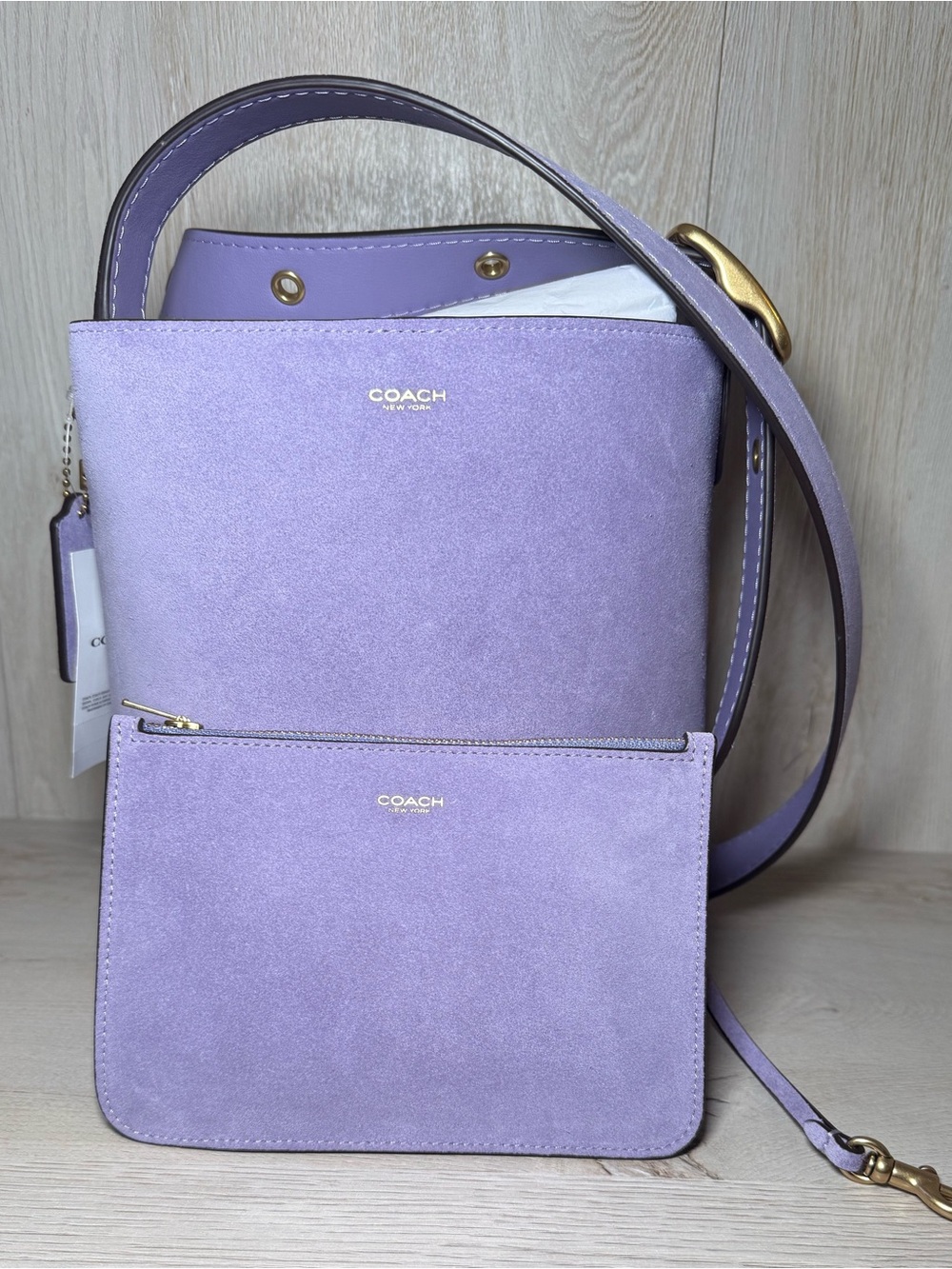 COACH Bleeker bucket bag 21 NWT